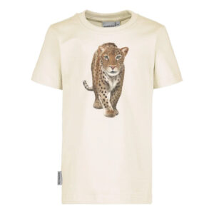 Leopard - T-paita luonnonvalkoinen