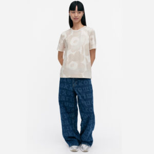 Erna Akvarelli Unikko - T-paita beige