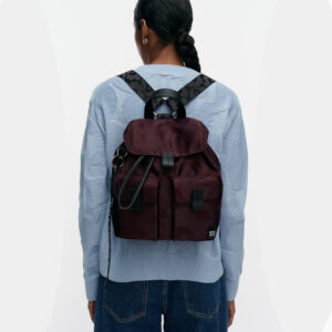 Everything Backpack M Unikko - Reppu, viininpunainen
