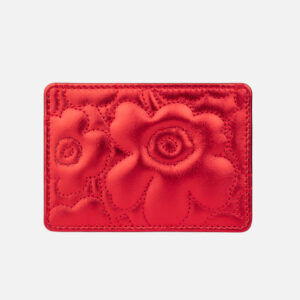 Card Holder Unikko - Korttikotelo punainen
