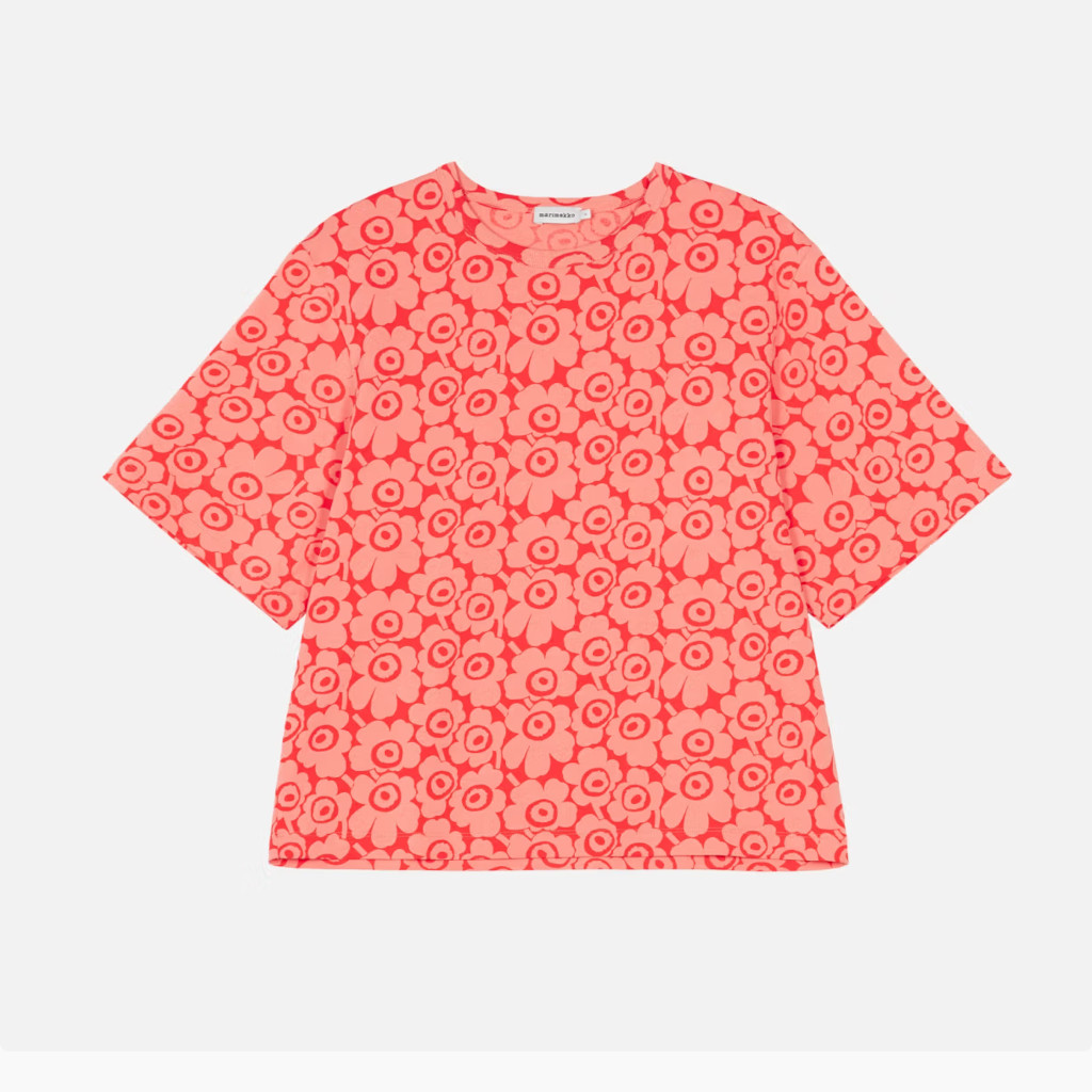 Juulia Unikko - T-paita koralli, punainen - Image 3