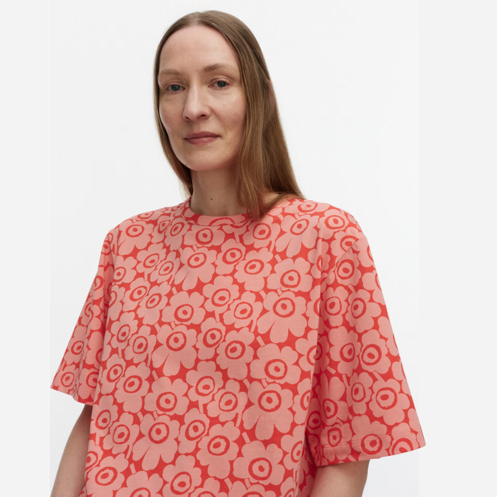 Juulia Unikko - T-paita koralli, punainen - Image 2