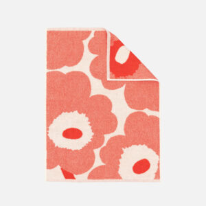 Unikko - Käsipyyhe 50x70cm oranssinpunainen