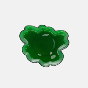 Unikko shape - Lasilautanen 20cm voimakas-vihreä