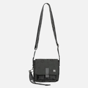 Mini Messenger Unikko - Olkalaukku musta