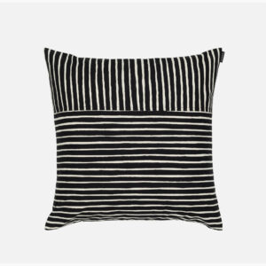 Piccolo - Tyynynpäällinen 50x50cm musta, valkoinen