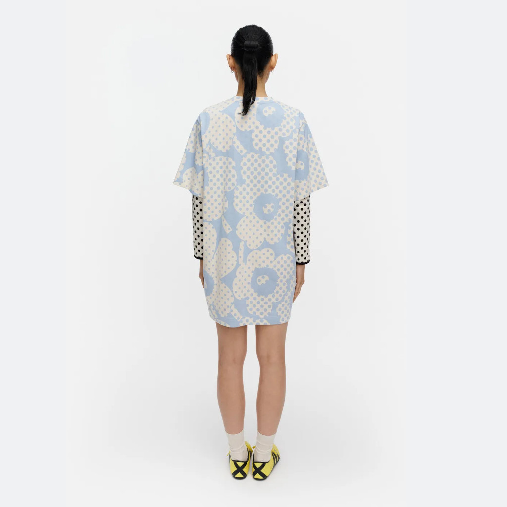 Rastit Unikko - Mekko vaaleansininen - Image 2