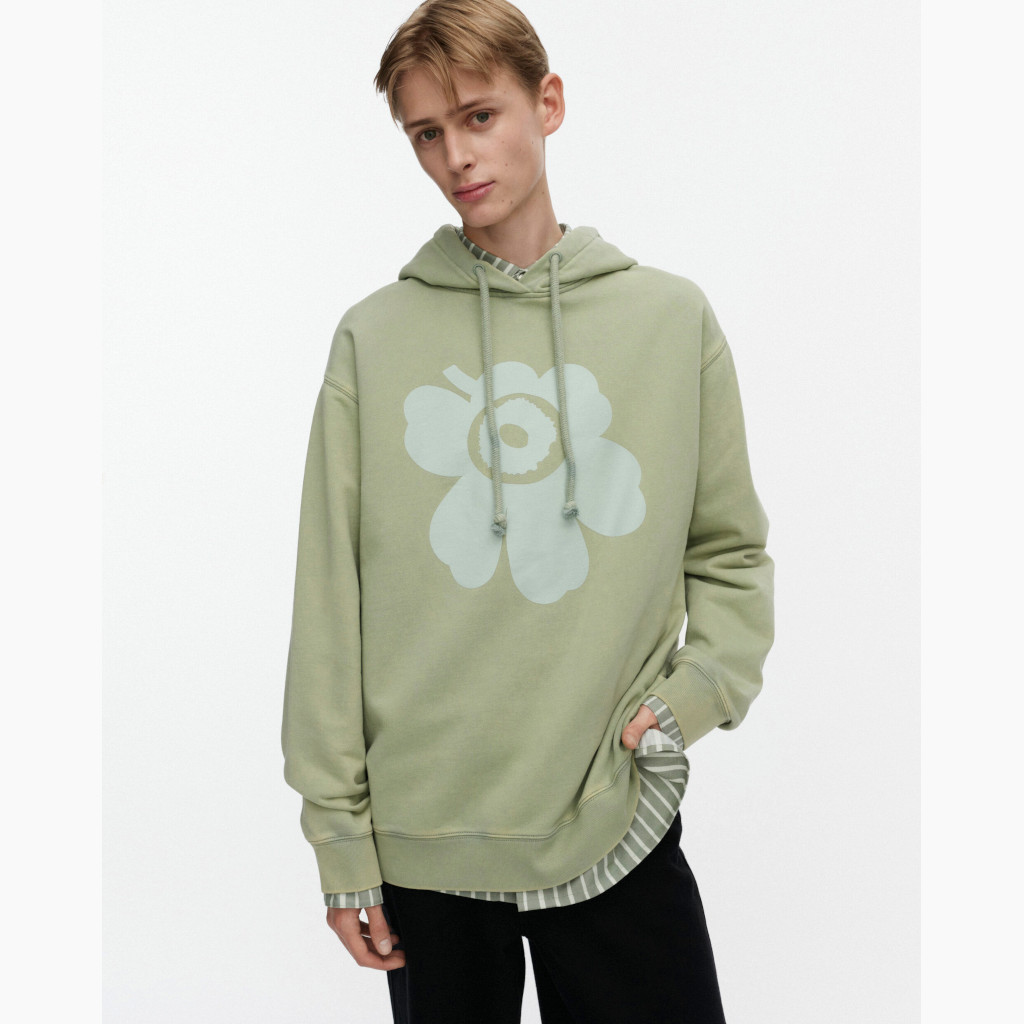 Sanoma Unikko - Huppari, vihreä - Image 2