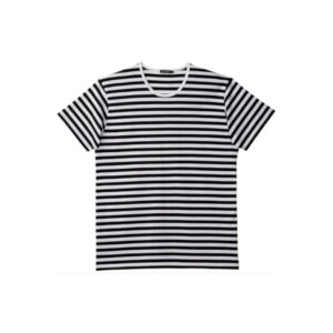 Tasaraita - Lyhythiha musta, valkoinen