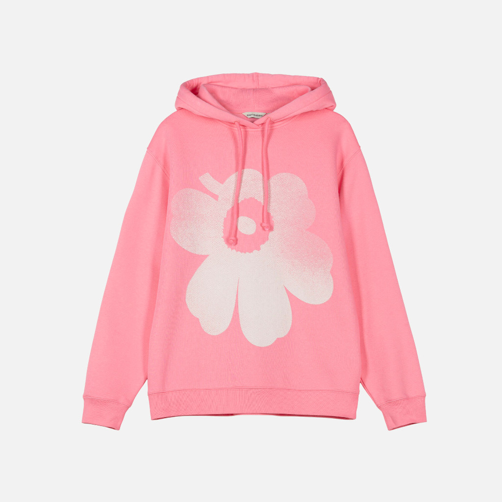 Teesi Unikko - Kioski huppari vaaleanpunainen - Image 3