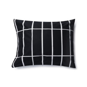 Tiiliskivi - Tyynyliina 50x60cm musta, valkoinen