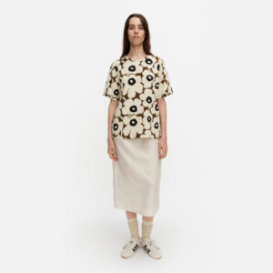 Tunnit Unikko - T-paita beige, ruskea, musta