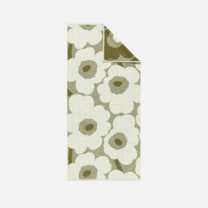 Unikko - Kylpypyyhe 70x150cm vihreä umbra