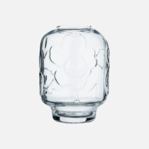 Unikko - Lasimaljakko 18x13cm kirkas