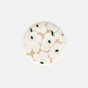 Oiva Unikko - Lautanen 20cm hiekka, smaragdi, heinä