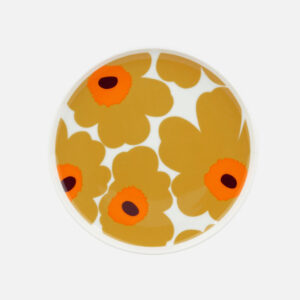 Oiva Unikko - Lautanen karamelli, lämmin oranssi.