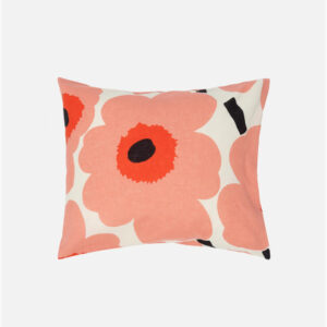 Unikko - Tyynyliina 50x60cm koralli, oranssinpunainen