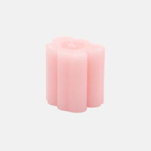 Unikko Shape - Kynttilä 9cm vaaleanpunainen