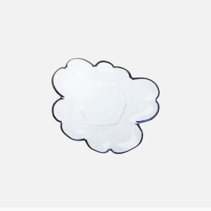 Unikko shape - Lasilautanen 20cm laventelinsininen