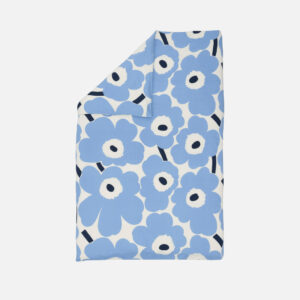 Unikko - Trikoopussilakana 150x210cm vaaleasininen