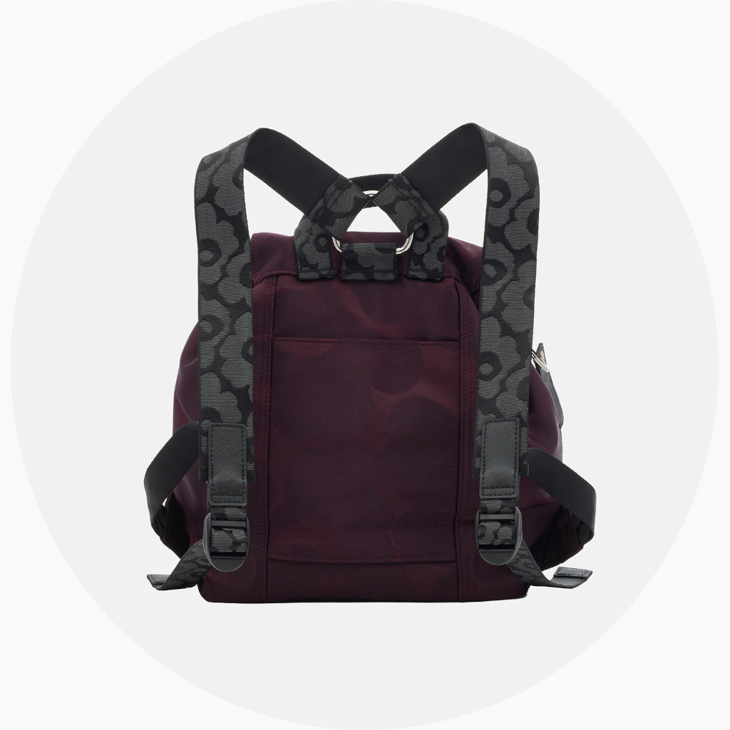 Everything Backpack M Unikko - Reppu, viininpunainen - Image 2