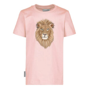 Lion Placement - T-paita vaaleanpunainen